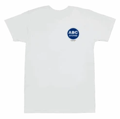 Crew Neck Tee - ABC Classic: White