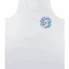 Men's TANK TOP - Petro Wave: White