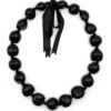 Kukui Nut Choker - Natural: Black -Fashion Store 15391 KukuiNutJewelry Choker Black 42318.1666398752