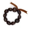 Kukui Nut Bracelet - Natural: Brown -Fashion Store 15393 KukuiNutJewelry Bracelet Brown 49943.1666396900