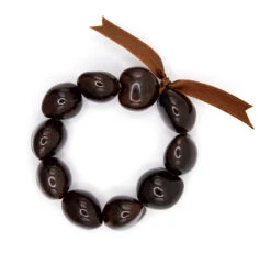 Kukui Nut Bracelet - Natural: Brown