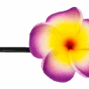 Plumeria Flower Bobby Pins: Purple 2 Plumeria Flower Bobby Pins: Purple -Fashion Store 18888 OluOlu BobbyPin Purple 52226.1702090763