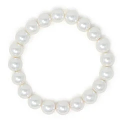 Jewel Of The Sea Mother Of Pearl Bracelet: White 9 Jewel Of The Sea Mother Of Pearl Bracelet: White -Fashion Store 19495 WHITE JOTS MOP Bracelet 25828.1705703836