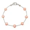 Floating Freshwater Pearl Bracelet: Coral 2 Floating Freshwater Pearl Bracelet: Coral -Fashion Store 23041 FreshwaterPearls FloatingBracelet Coral 69563.1704416433