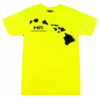 Hawaiian Athletics® Sports Tee - Islands: Safety Yellow