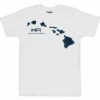 Hawaiian Athletics® Sports Tee - Islands: White -Fashion Store 27225 HA Islands White 79902.1658885479