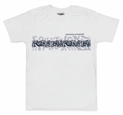 Hawaiian Athletics® Sports Tee - Tribal Band: White
