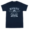 Crew Neck Tee - Aloha State: Navy -Fashion Store 28029 CrewNeckTee AlohaState Front Navy 86435.1660677143