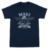 Crew Neck Tee - MAUI Aloha State: Navy -Fashion Store 28029M CrewNeckTee MAUIAlohaState Navy 98022.1661899700