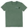 Crew Neck Tee - Palm Map: Green Heather 2 Crew Neck Tee - Palm Map: Green Heather -Fashion Store 33122 CrewNeckTee PalmMap Front GreenHeather 27252.1660611855