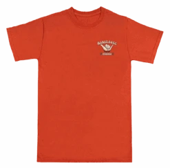 Vintage Dyed Tee - Hangloose Bamboo: Blood Orange