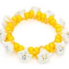 Flower Bracelet: White