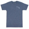 Hawaiian Athletics® Sports Tee - Islands Pocket: Navy Heather