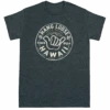 Hawaiian Performance Surfwear® - Shaka Brah: Charcoal Heather -Fashion Store 39096 AdultTeeHPSShakaBrah Front CharcoalHeather 13250.1663988485