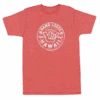 Hawaiian Athletics® Sports Tee - Shaka Brah: Red Heather -Fashion Store 42150 HA ShakaBrah RedHeather 05085.1658890155
