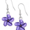 Single Plumeria Flower Earrings By Aloha 808: Purple 1 Single Plumeria Flower Earrings By Aloha 808: Purple -Fashion Store 42438 PU Aloha808 SinglePlumeriaFlowerEarring Purple 45546.1674609226