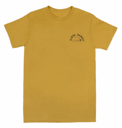 Crew Neck Tee - Tropic: Gold