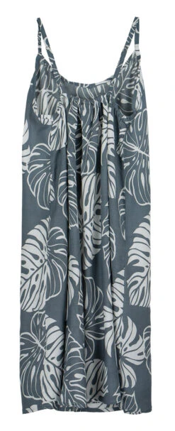 Napua Collection Sundress: Monstera Leaf - Gray W/ White 12 Napua Collection Sundress: Monstera Leaf - Gray W/ White -Fashion Store 44761 MO 1 1 1 1 Napua Sundress MonsteraLeafGrayWhite Flat Back 06170.1707853698