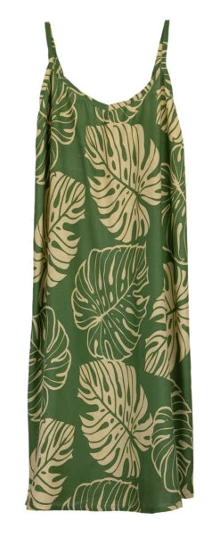 Napua Collection Sundress: Monstera Leaf - Olive W/ Tan 11 Napua Collection Sundress: Monstera Leaf - Olive W/ Tan -Fashion Store 44761 MO 1 1 Napua Sundress MonsteraLeafOliveTan Flat Front 82812.1707853633