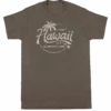 Vintage Dyed Tee - Natural Aloha: Charcoal -Fashion Store 49536 VintageTeeNaturalAloha Front Charcoal 15647.1663900379