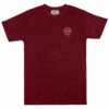 Hawaiian Athletics® Sports Tee - Shaka Pocket: Space Red -Fashion Store 49594 HA ShakaPocket SpaceRed 41165.1658891061