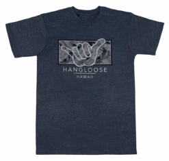 Crew Neck Tee - Hangloose Frame: Denim Heather