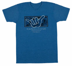 Crew Neck Tee - Hangloose Frame: Royal Heather
