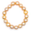 Freshwater Pearl Bracelet - Large: Coral -Fashion Store 51090 FreshwaterPearls Bracelet Coral 22368.1679358244