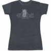 Island Girl® Surf Tee - Aloha Pine: Charcoal Heather -Fashion Store 51630 BabyTeeIGAlohaPine Front CharcoalHeather 21162.1704826610