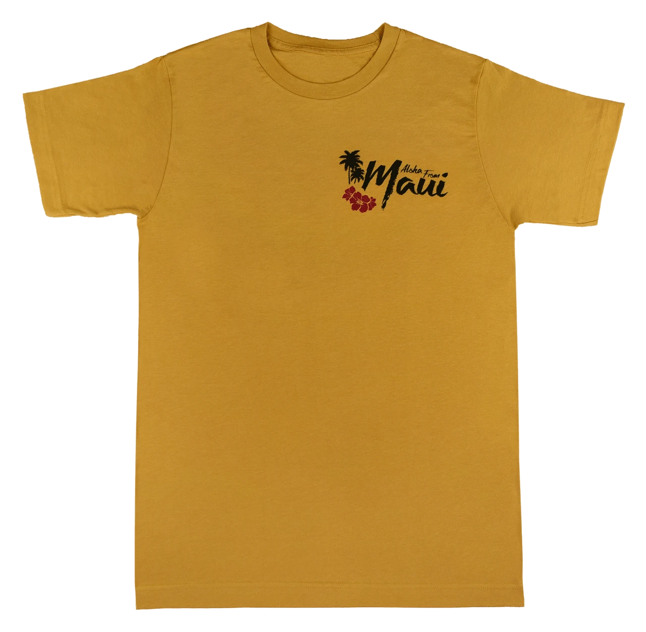 Vintage Dyed Tee - MAUI Hula: Gold 3 Vintage Dyed Tee - MAUI Hula: Gold