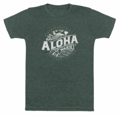 Vintage Dyed Tee - Islands: Green Heather