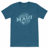 Vintage Dyed Tee - MAUI Islands: Denim Heather -Fashion Store 51840M VintageTeeIslandsMaui Front DenimHeather 23778.1663895062