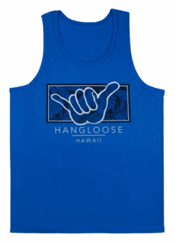 Men's TANK TOP - Hangloose Frame: Blue