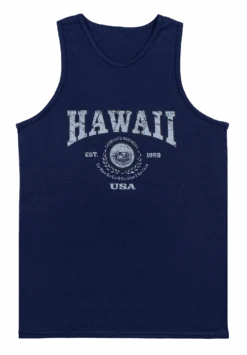 Men's TANK TOP - Collegiate: Navy
