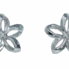 Moana Collection Sterling Silver Earring Stud: Open Plumeria -Fashion Store 52441 MoanaEarringStud Plumeria Silver s20 06498.1595295712.1280.1280 03958.1635205721.1280.1280 05435.1697162583