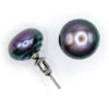 Freshwater Pearl Earring - Large: Black -Fashion Store 54459 FreshwaterPearls Earring Black 08548.1679357880