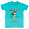 Hawaiian Performance Surfwear® Child's Tee - Mermaid: Ocean Blue