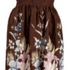 Ladies Elastic Tube Dress - Floral Mix: Brown 1 Ladies Elastic Tube Dress - Floral Mix: Brown -Fashion Store 56657 BROWN TubeDress FloralMix Model 85135.1707875631