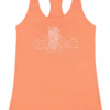 Island Girl® Racerback Tee - Aloha Pine: Light Orange 2 Island Girl® Racerback Tee - Aloha Pine: Light Orange -Fashion Store 62379 RacerbackIG AlohaPine LightOrange Front 99453.1663727372
