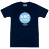 Hawaiian Athletics® Sports Tee - ABC Classic: Navy -Fashion Store 63748 HA ABCClassic Navy Front 43821.1658892720