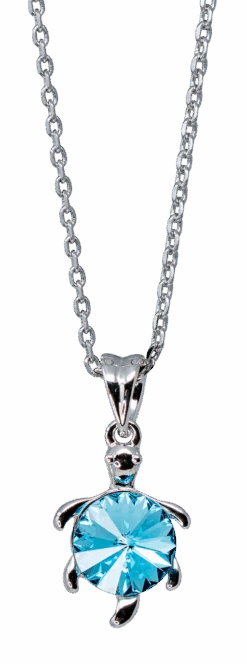 Turtle With Crystal Necklace 10 Turtle With Crystal Necklace -Fashion Store 63906 ICNecklace Turtle Aqua s20 05529.1608843811.1280.1280 99354.1634676003
