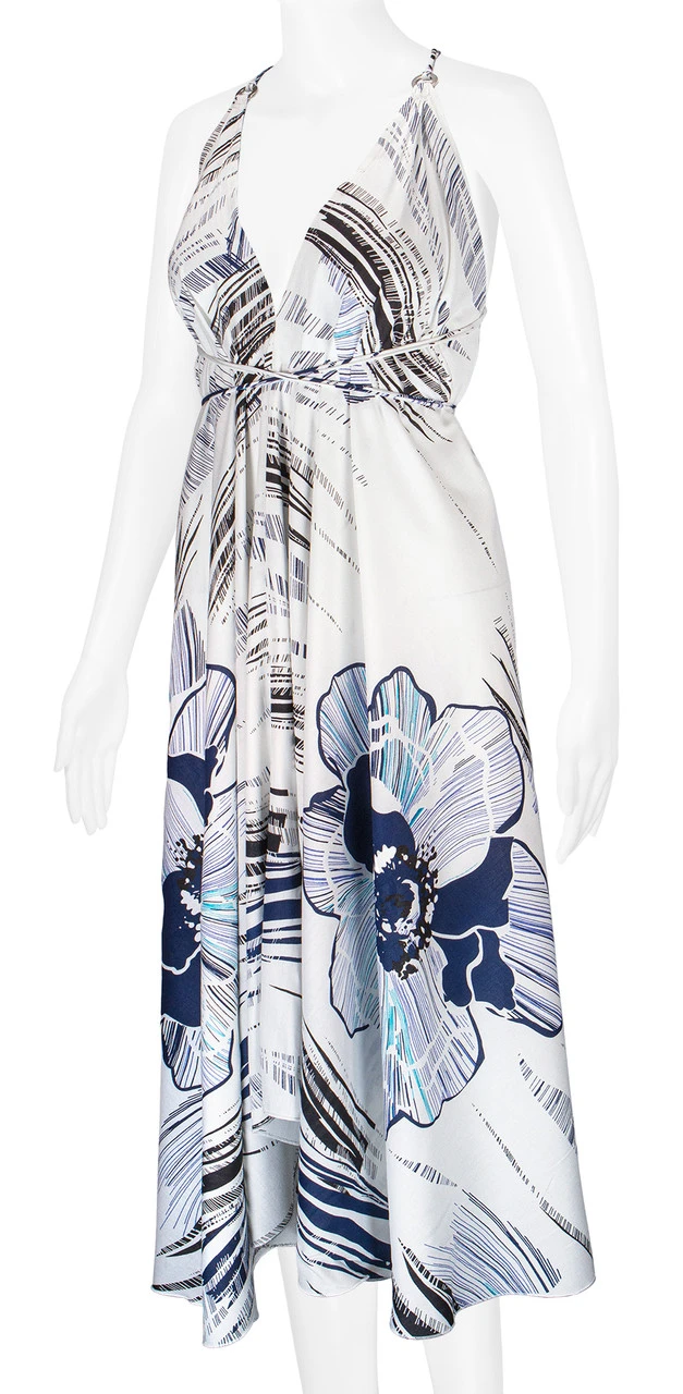 Robin Ruth® Maxi Dress: Hibiscus Canvas 8 Robin Ruth® Maxi Dress: Hibiscus Canvas - Image 6