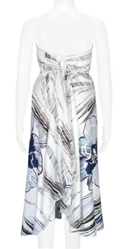 Robin Ruth® Maxi Dress: Hibiscus Canvas 18 Robin Ruth® Maxi Dress: Hibiscus Canvas -Fashion Store 68484 RRMaxiDress Tube HibiscusCanvas Model Back 30662.1689792824