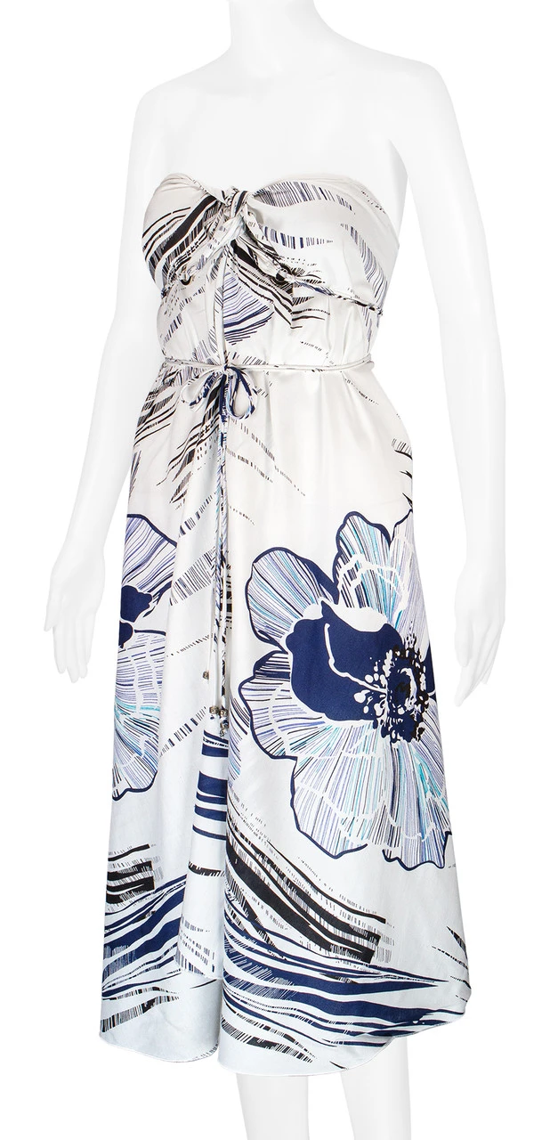 Robin Ruth® Maxi Dress: Hibiscus Canvas 4 Robin Ruth® Maxi Dress: Hibiscus Canvas - Image 2