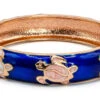 Large Island Bangle - Honu Design: Royal Blue -Fashion Store 69876 LA HO ROYALBLUE IslandBangles 43376.1680827433