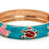 Large Island Bangle - Honu Design: Turquoise 2 Large Island Bangle - Honu Design: Turquoise -Fashion Store 69876 LA HO TURQUOISE IslandBangles 71247.1680826877