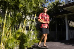 Hawaiian Performance Surfwear® Slippers: Brown -Fashion Store 6X2A0826 23368.1691183047