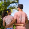 Island Girl® Surf Tee - Sunny Aloha: Dusty Rose