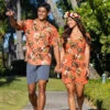 Aloha DRESS - Brick Floral -Fashion Store 6X2A8893 36586.1700004106