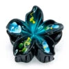 Painted Large Jaw Style Hair Clip: Dark Blue -Fashion Store 70156 PAINTED DARK BLUE HawaiianGlamour LargeHairClip 27865.1695851462